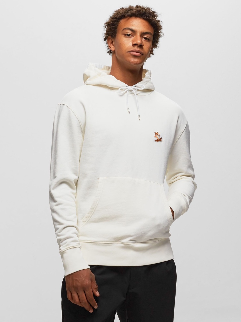 MAISON KITSUNÉ chillax fox hoodie size S
